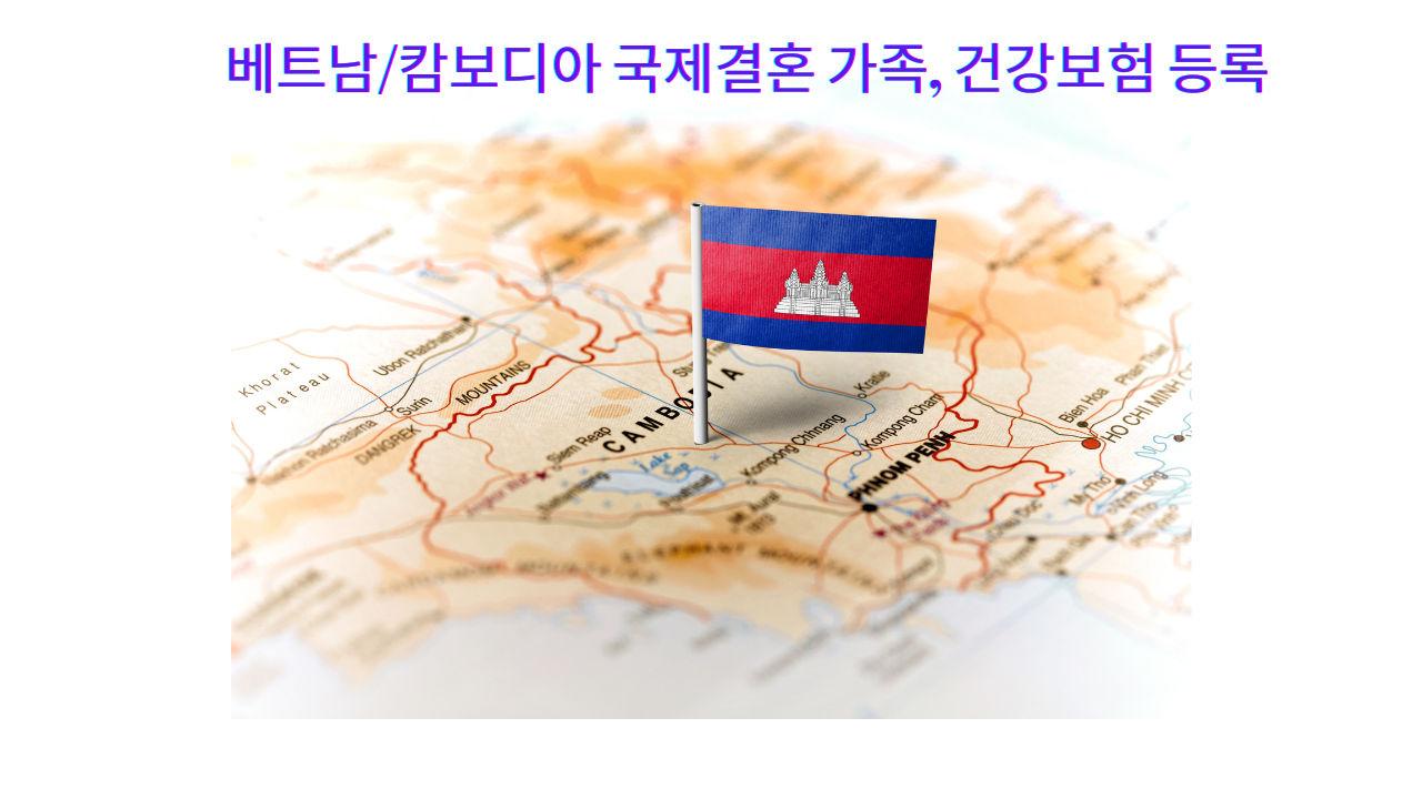 베트남/캄보디아 국제결혼 가족, 건강보험 등록